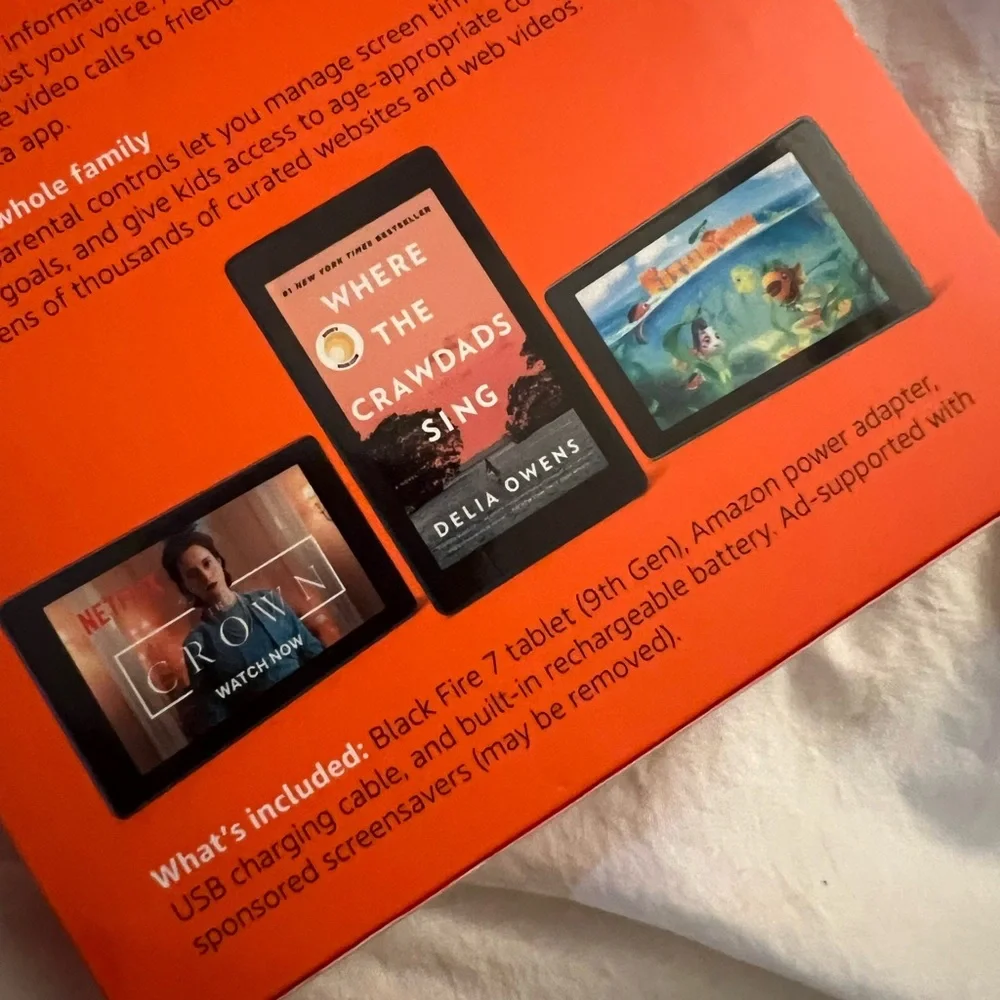 👑✅PRICE FIRM✅ Amazon Fire 7 Tablet 16gb - Sealed Black. Brand New!